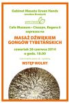 Masaż dźwiękiem gongów tybetańskich